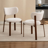 Amber &amp; Fern Laurent Chenille Dining Chairs