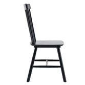 Amber &amp; Fern Sylvie Windsor Rubberwood Dining Chairs