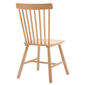 Amber &amp; Fern Sylvie Windsor Rubberwood Dining Chairs
