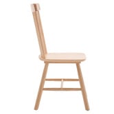 Amber &amp; Fern Sylvie Windsor Rubberwood Dining Chairs