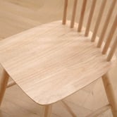 Amber &amp; Fern Sylvie Windsor Rubberwood Dining Chairs