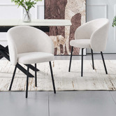 Amber &amp; Fern Kira Upholstered Dining Chairs