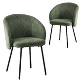 Amber &amp; Fern Kira Upholstered Dining Chairs