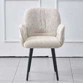 Amber &amp; Fern Tove Chenille Dining Chairs with Arms