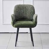 Amber &amp; Fern Tove Chenille Dining Chairs with Arms