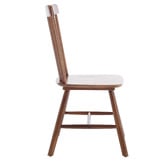 Amber &amp; Fern Sylvie Windsor Rubberwood Dining Chairs