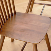 Amber &amp; Fern Sylvie Windsor Rubberwood Dining Chairs