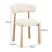 Amber &amp; Fern Ellis Chenille Dining Chairs