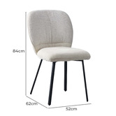 Amber &amp; Fern Tove Chenille Dining Chairs