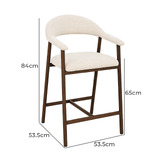 Amber &amp; Fern 65cm Palmera II Bar Stools