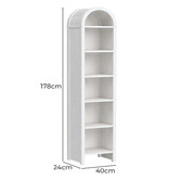 Amber &amp; Fern Belmont 6 Tier Shelving Unit