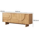 Amber &amp; Fern Kleon 3 Door Sideboard