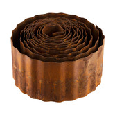Amber &amp; Fern Walter Wavy Steel Garden Edging