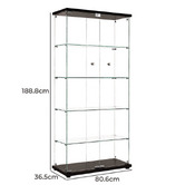 Amber &amp; Fern Lirra 5 Tier Display Cabinet