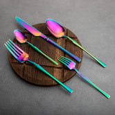 Amber &amp; Fern 30 Piece Aoife Stainless Steel Cutlery Set