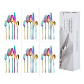 Amber &amp; Fern 30 Piece Aoife Stainless Steel Cutlery Set