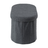 Amber &amp; Fern Belfast Boucle Storage Ottoman Bench