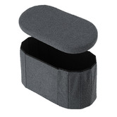 Amber &amp; Fern Belfast Boucle Storage Ottoman Bench