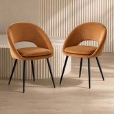Amber &amp; Fern Caleb Velvet Dining Chairs