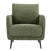 Amber &amp; Fern Eva Corduroy Velvet Armchair