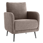 Amber &amp; Fern Eva Corduroy Velvet Armchair