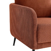 Amber &amp; Fern Eva Corduroy Velvet Armchair