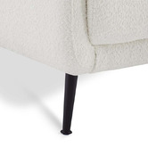 Amber &amp; Fern White Eva Boucle Armchair