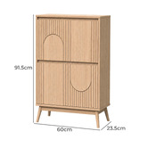 Amber &amp; Fern Emporia 2 Door Shoe Cabinet