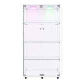 Amber &amp; Fern Lirra 4 Tier Display Cabinet with LED