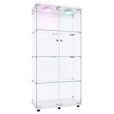 Amber &amp; Fern Lirra 4 Tier Display Cabinet with LED
