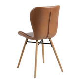 Amber &amp; Fern Avelis Faux Leather Dining Chairs