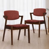 Amber &amp; Fern Kai Kristiansen 42 Replica Velvet Dining Chairs