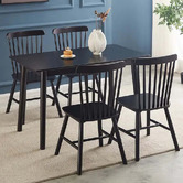 Amber &amp; Fern Sylvie Windsor Rubberwood Dining Chairs