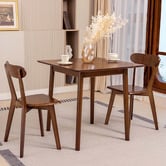 Amber &amp; Fern Danish Rubberwood Dining Table