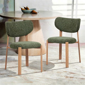 Amber &amp; Fern Laurent Chenille Dining Chairs