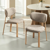 Amber &amp; Fern Laurent Chenille Dining Chairs