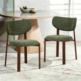 Amber &amp; Fern Laurent Chenille Dining Chairs