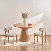 Amber &amp; Fern Ellis Chenille Dining Chairs