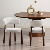 Amber &amp; Fern Ellis Chenille Dining Chairs
