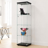 Amber &amp; Fern 164.3cm Lirra 4 Tier Display Cabinet