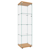 Amber &amp; Fern 164.3cm Lirra 4 Tier Display Cabinet