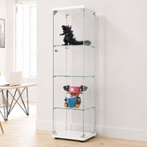 Amber &amp; Fern 164.3cm Lirra 4 Tier Display Cabinet