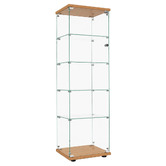 Amber &amp; Fern 188.8cm Lirra 5 Tier Display Cabinet