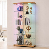 Amber &amp; Fern Lirra Display Cabinet with LED