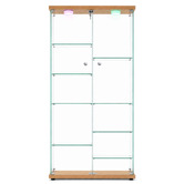 Amber &amp; Fern Lirra Display Cabinet with LED