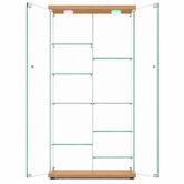 Amber &amp; Fern Lirra Display Cabinet with LED