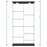 Amber &amp; Fern Lirra Display Cabinet with LED