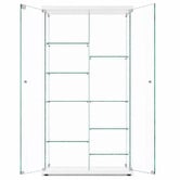 Amber &amp; Fern Lirra 6 Tiers Adjustable Shelves Display Cabinet