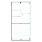 Amber &amp; Fern Lirra 6 Tiers Adjustable Shelves Display Cabinet
