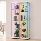 Amber &amp; Fern Lirra Display Cabinet with LED